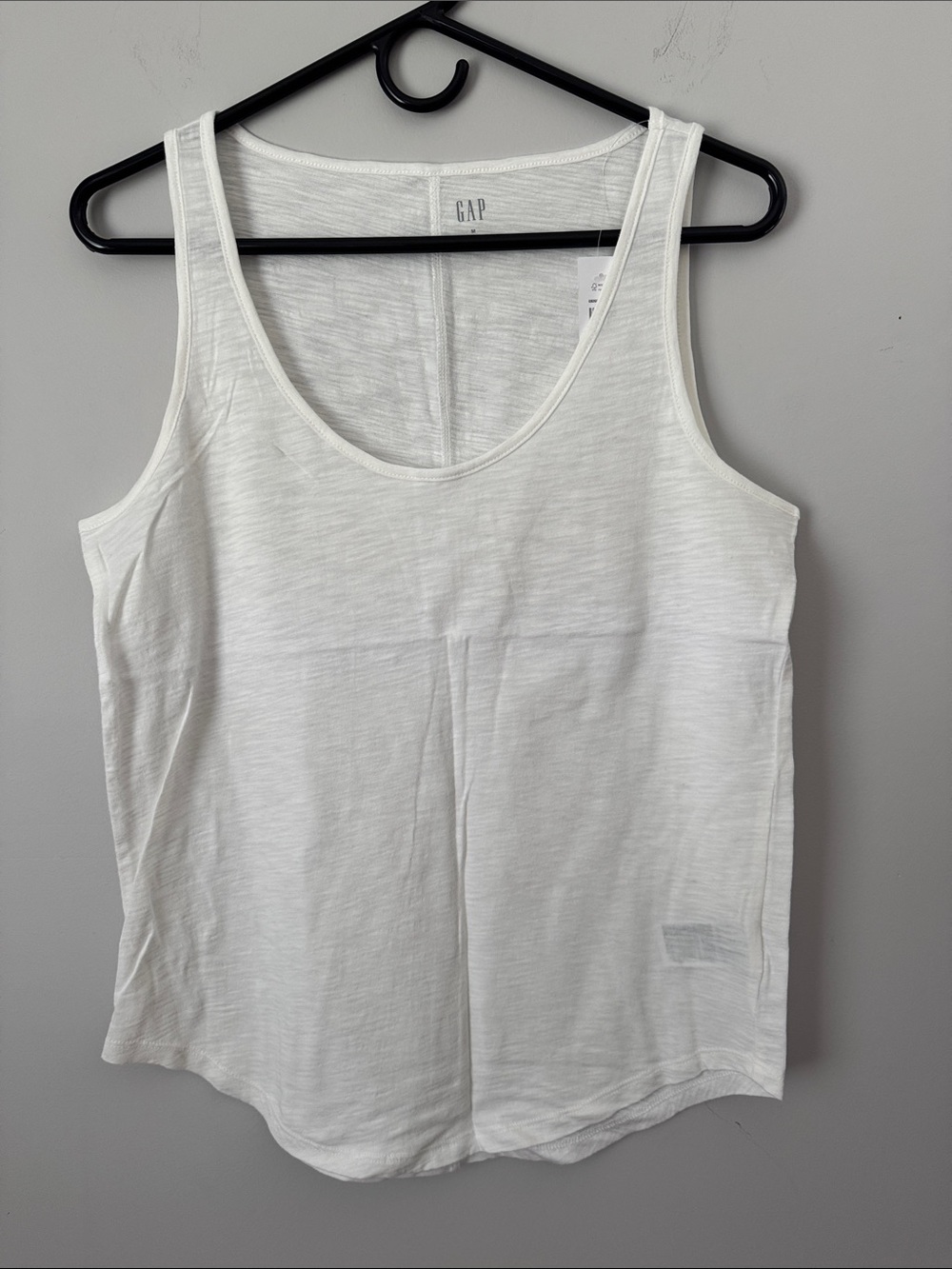 🆕GAP Factory - FOREVERSOFT Scoop Neck Tank Top - White - M